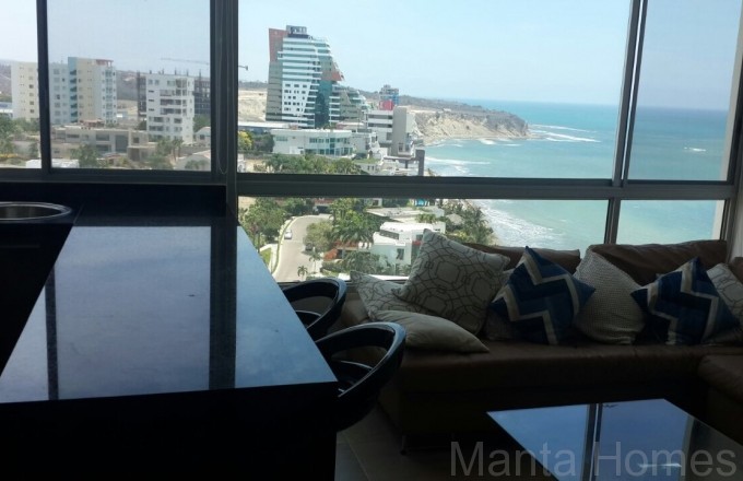 Departamento con vista al mar en edificio Buzios